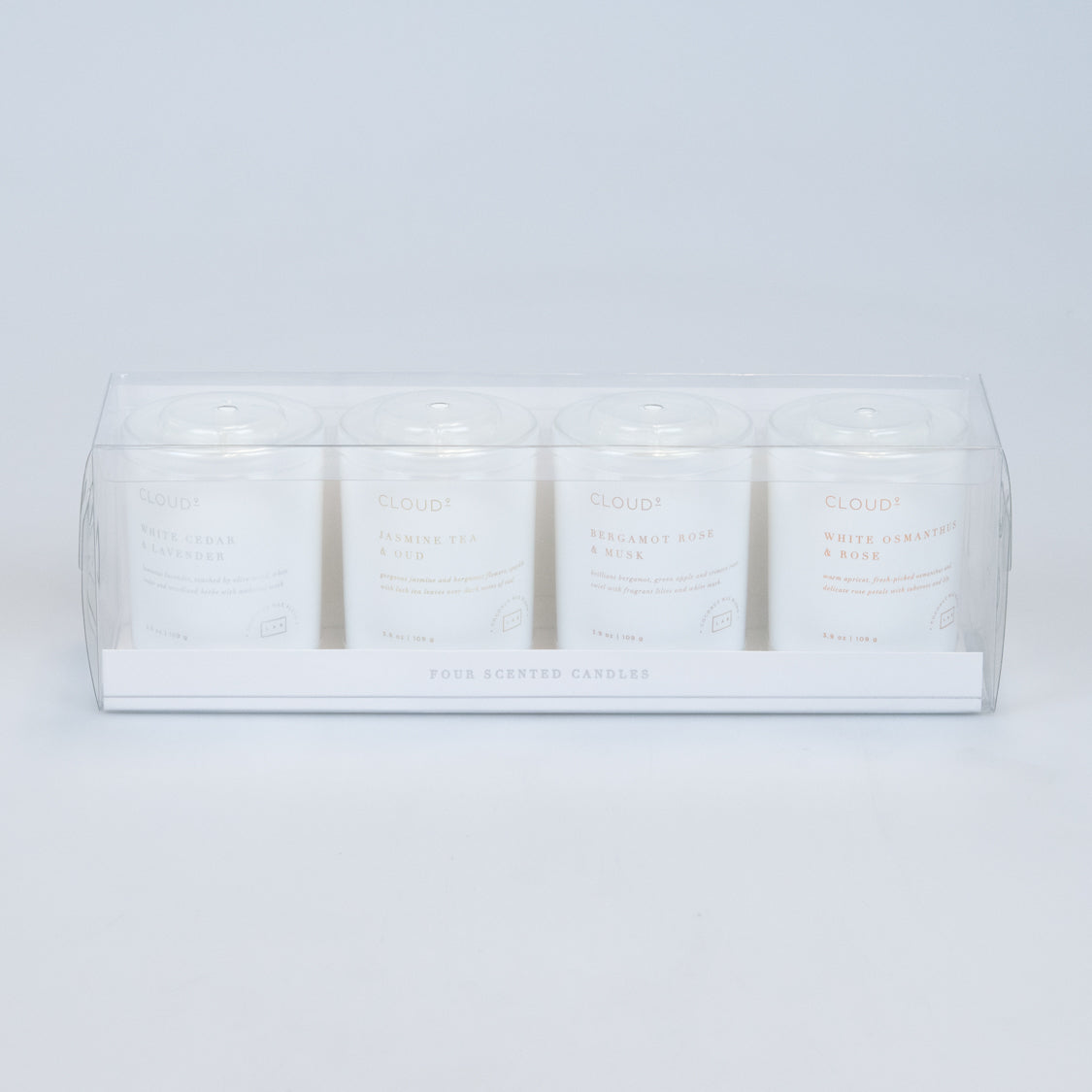 侑*香様 Man ON すのチルソフビ 9点&ペンライトセット Cloud 9 | 4-Pack Minis – LAB Candles