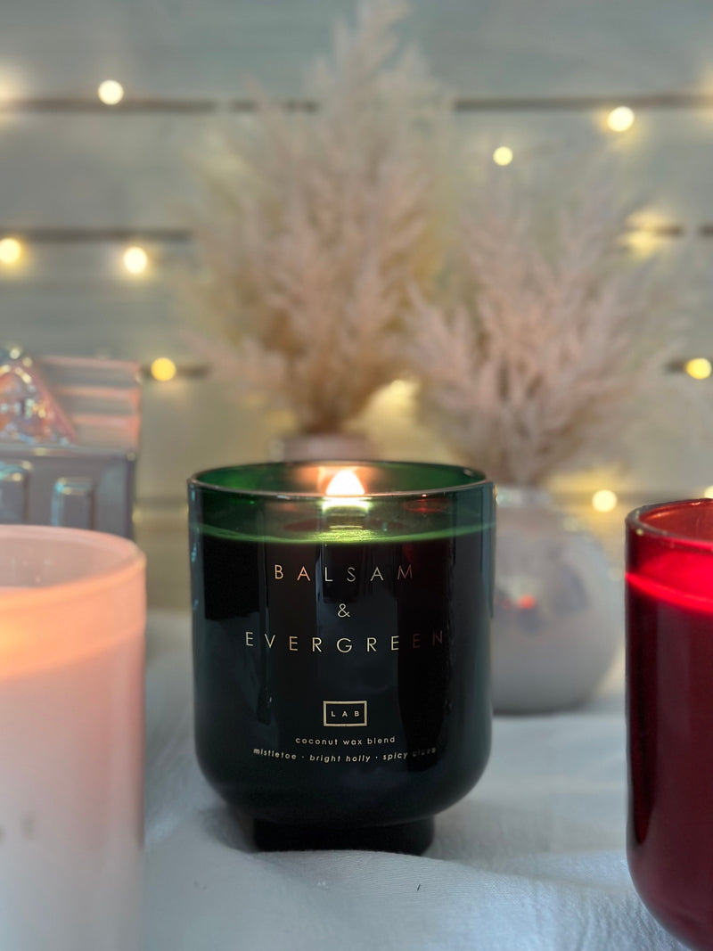 Balsam & Evergreen Candle Wooden Wick