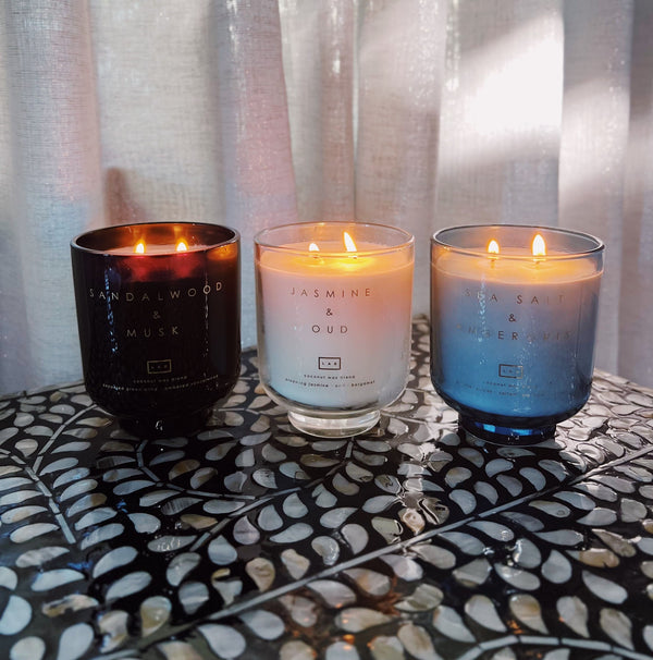 Jasmine & Oud Candle Double Wick