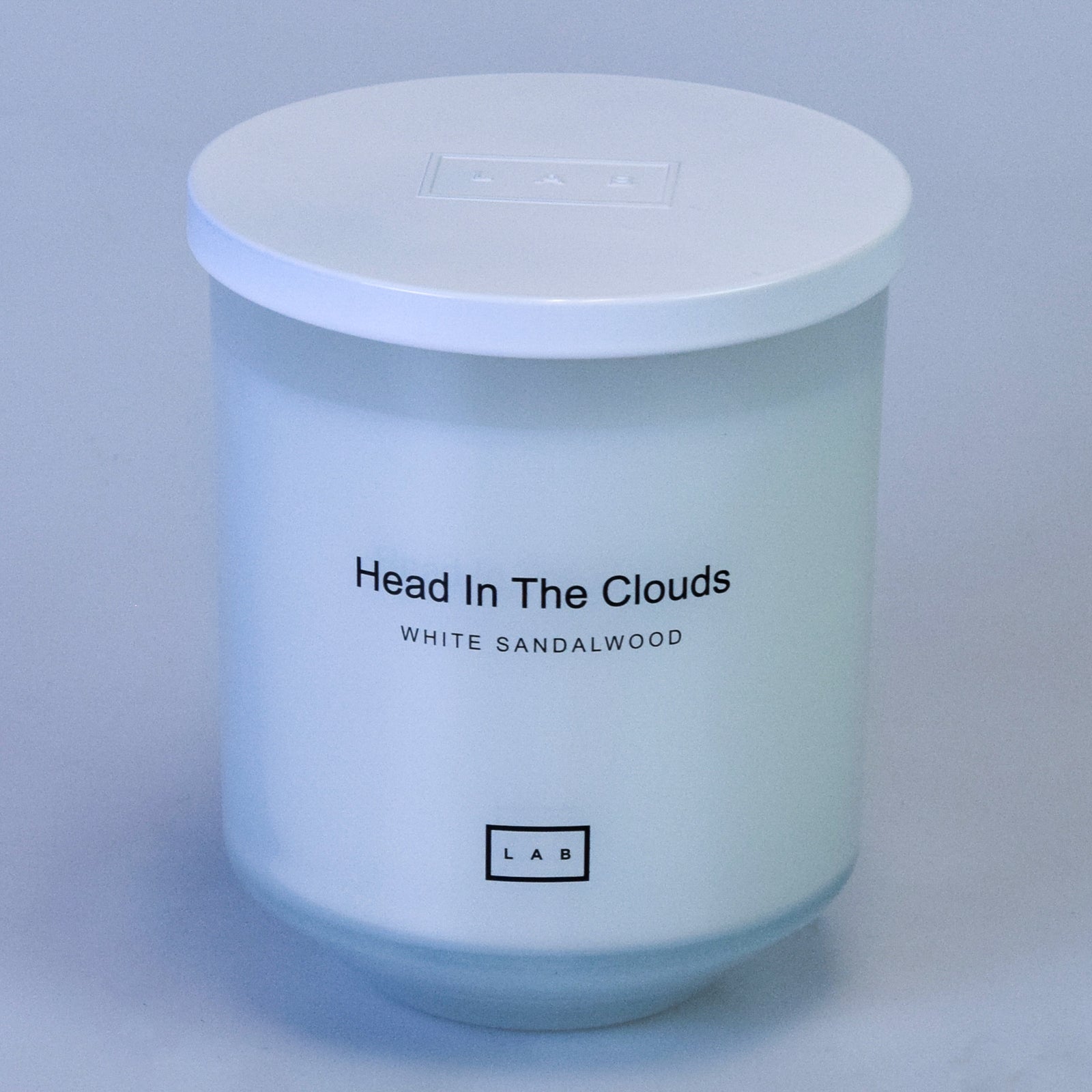 キャンドル pure white Head In The Clouds | White Sandalwood – LAB Candles