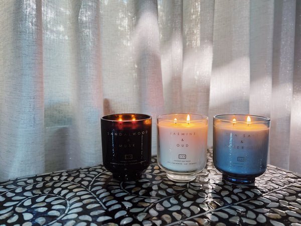Sea Salt & Ambergris Candle Double Wick