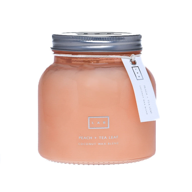 Peach + Tea Leaf