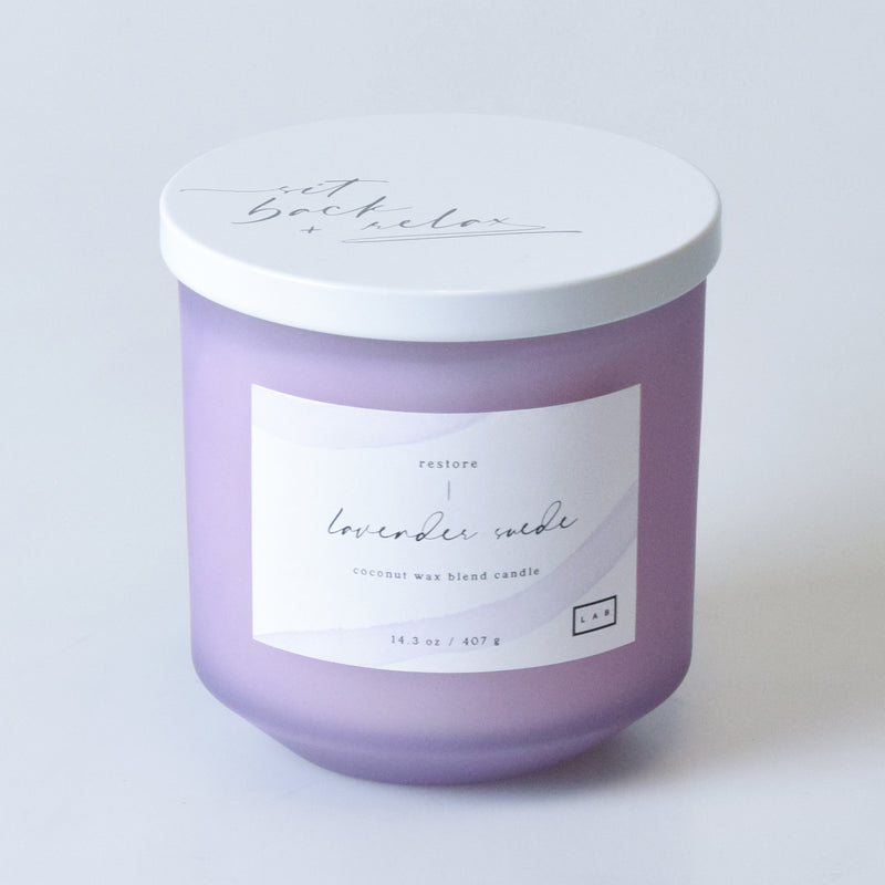 Lavender Suede
