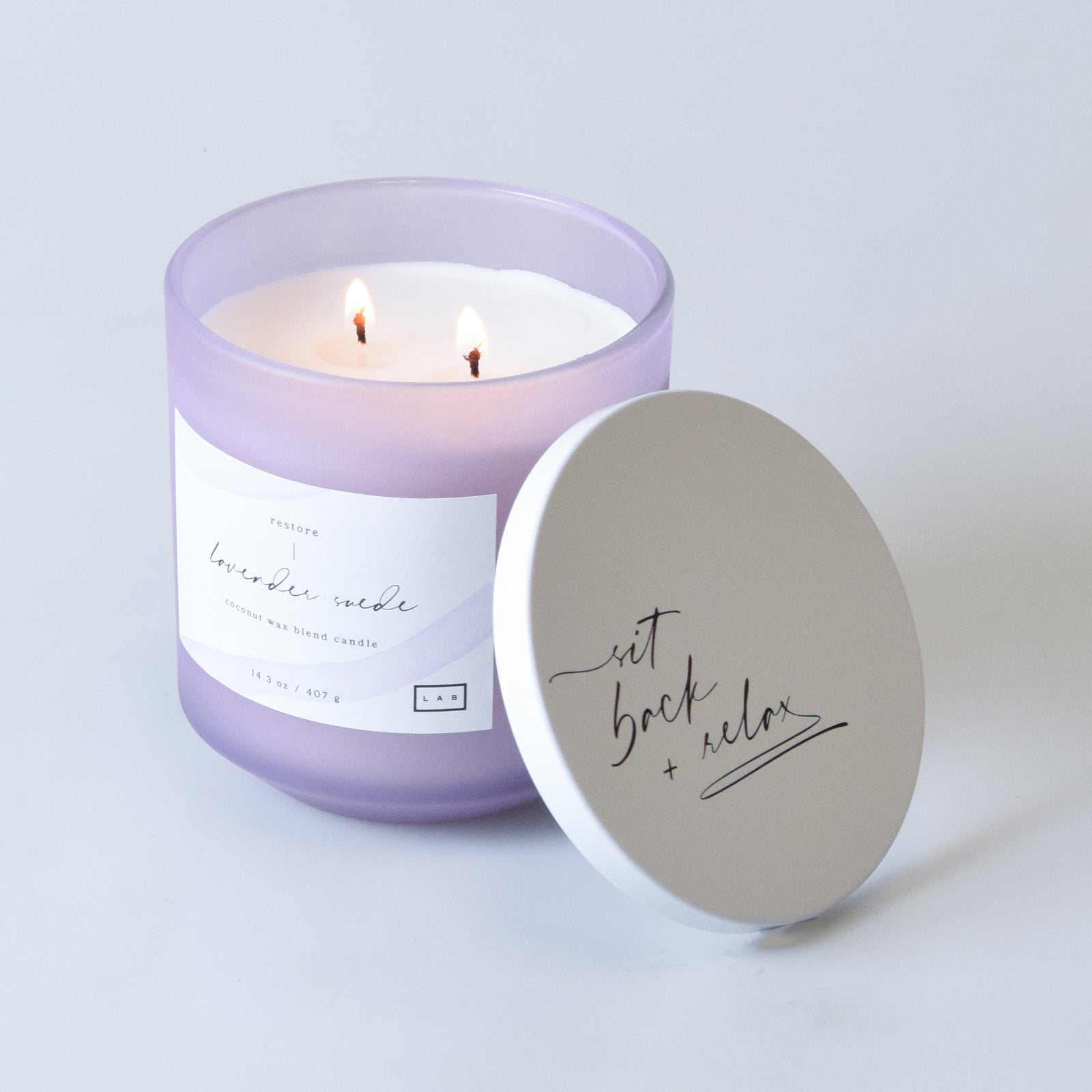Lavender Suede – LAB Candles