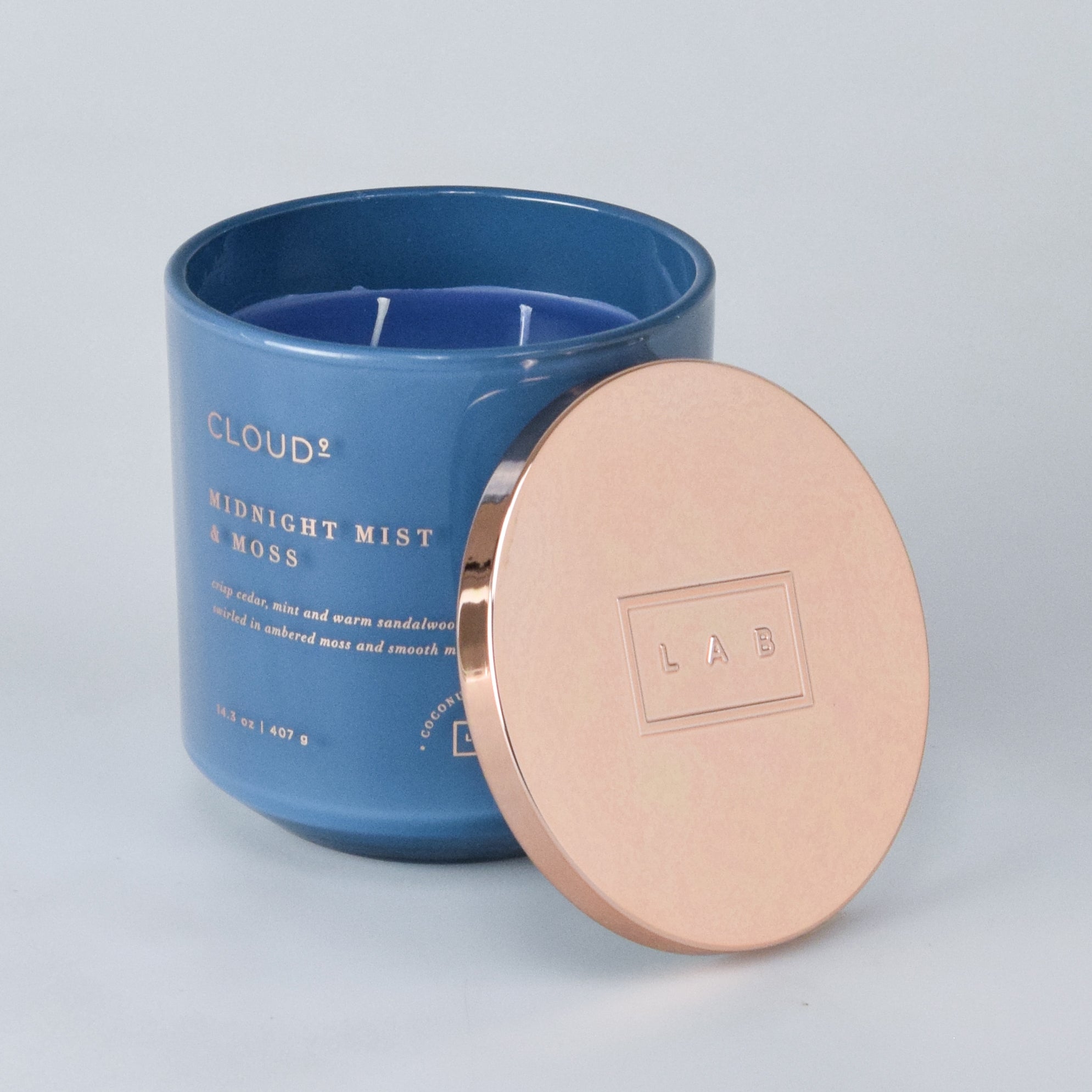 Morning Mist & Moss Soy Candle 370g main image 0