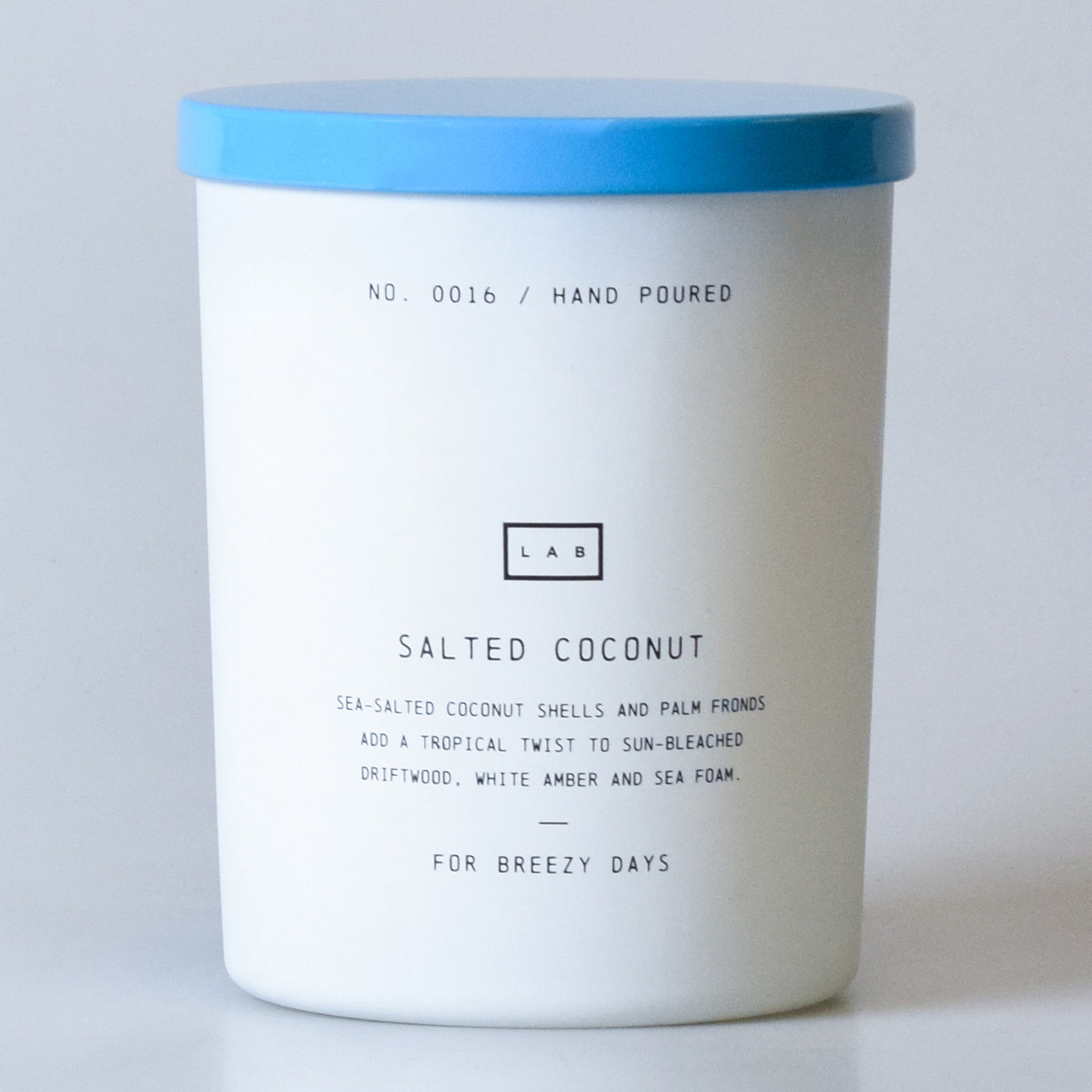 coconut and palm candle Salted Coconut – LAB Candles